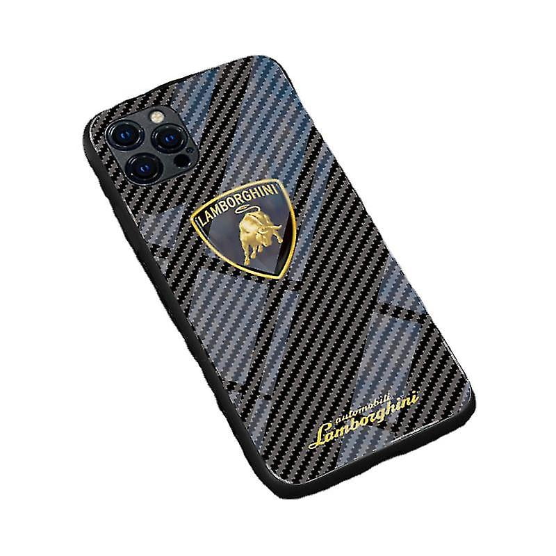 Phone Case Car Phone Case Lamborghini Logo Printing For Iphone Tempered  Glass Phone Case | Walmart Canada