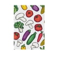 thumbnail image 6 of Yayeee Garden Flag 12" x 18" Double Sided Outdoor Yard Lawn Holiday Decorations, Red Vegetables Pattern, 6 of 6