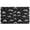 Black Cartoon Dinosaurs-1, variant on Black Cartoon Dinosaurs Skeletons Pattern Door Rugs,Washable Non Slip Door Mats Indoor,Decorative Door Mats,Entry Mat Indoor for Entrance,Bedroom,Kitchen,Bathroom,16"x24"