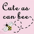 thumbnail image 2 of CafePress - Cute As Can Bee Infant Bodysuit - Baby Light Bodysuit, Size Newborn - 24 Months, 2 of 4
