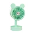 thumbnail image 2 of Xihbxyly Ventilador de Escritorio con Carga Usb, Diseño Compacto y Silencioso, 3 Velocidades Ajustables, Flujo de Aire Fresco para Uso En Dormitorios y Hogar, Recargable Por Usb, Tamaño de 160 X 85 M, 2 of 5