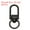 Black, variant on Swivel Lobster Clasp, Metal Swivel Clasp Hooks Snap Clips Lanyard Claw Clasps Key Chain Making Kit for DIY Crafts Purse Bag Connector Hardware Black