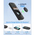 thumbnail image 4 of Buscador de llaves Esky Ultra Slim con 6 receptores de sonido de 80 dB, 4 of 8