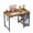 Rust Brown, variant on LIFERECORD Small Computer Desk with Storage Shelf 47 Inch Writing Work Study Desk for Home Office Bedroom 2-Tier Drawers Side Headphone Hook Modern Style Rust Brown
