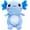 Blue, variant on Pink Axolotl Plush Toys, 12" Kawaii Plushies for Boys and Girls, Soft Axolotl Stuffed Animal Body Pillow, Cute Stuffed Animals for Kids, Christmas Decorations, Valentines Gift, Party Favors