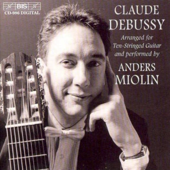 Anders Miolin - Debussy on Guitar - Music & Performance - CD
