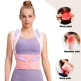 thumbnail image 3 of Corrector de postura para espalda Aristudvio para mujer, color rosa, 3 of 6