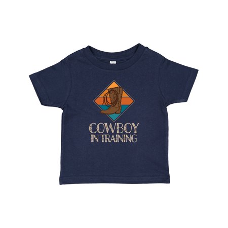 

Inktastic Future Cowboy in Training Retro Gift Baby Boy T-Shirt