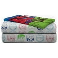 Marvel 4Piece Superhero Amigos Toddler Bed Set, 100 Microfiber, Blue