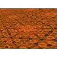 thumbnail image 1 of Ahgly Company Machine Washable Indoor Rectangle Transitional Orange Red Orange Area Rugs, 5' x 7', 1 of 7