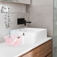 thumbnail image 3 of Miangastore 3pcs Small Plastic Baskets Handheld Shopping Baskets Sundries Storage Baskets, 3 of 9