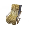 thumbnail image 3 of Chevron Soft Flannel Fleece Throw Blanket, Pattern with Zigzag Yellow Ombre Birthday Celebration Parties Gatherings, Cozy Plush for Indoor and Outdoor Use, 50" x 60", Yellow Pale Yellow, by Ambesonne, 3 of 5