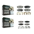 thumbnail image 1 of TEC Front Rear Ceramic Brake Pads Kit for Car Subaru WRX KTC-100050, 1 of 10