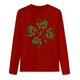 thumbnail image 5 of Xuyuer Women St. Patrick's Day Sweatshirts Shamrock Shirt Clover Printed Long Sleeve Irish Gift Casual Loose Fit Tops, 5 of 5