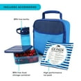 thumbnail image 5 of Arctic Zone Lunch Box Combo with Thermal Insulation, Blue, 5 of 12