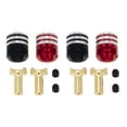 thumbnail image 3 of 4Pcs RC Car Battery Heatsink Plugs Aluminum Alloy + Brass Grips Set for 1/10 Off-Road Truck RC Car, 3 of 7