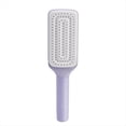 thumbnail image 1 of Cepillo de Pelo Giratorio Autolimpiante - Peine con Cojín de Aire de Masaje Antiestático para Mujeres, Peine Alisador Retráctil Mágico A, 1 of 5