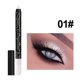 thumbnail image 1 of Lápiz de sombra de ojos morado metálico, delineador de gusano de seda con purpurina, resaltador de larga duración, crema dorada y azul, maquillaje en barra, 1 ud., 1 of 5