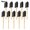 10Pcs, variant on Grille Cleaner Brushes Vent Sponge Brush Car Vent Cleaning Stable Characteristics High Universality Fitment Black