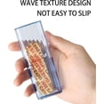 thumbnail image 3 of Yeanifeana 4Pcs Transparent Flosser Dispenser Container, Project Storage Case Portable Creative Storage Box, Dental Toothpick Holder Floss Travel Case for Teeth Cleaning Cotton Swab (4), 3 of 7