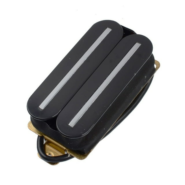 Pastilla de guitarra Wosthever de doble riel Negro