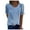 Z02-Blue, variant on Bmisegm top T Shirt for Women Short Sleeves Outdoo RElegant Vintage T Shirt summer shirts for women Navy M