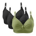 thumbnail image 2 of Cavosen Sleep Bras for Women Wireless Supportive Bras Push Up Full Coverage Padded Stretch Bralettes Wide Straps Comfortable Underwear, 2 of 7
