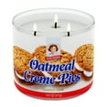 thumbnail image 3 of (2 pack) Goose Creek 3-Wick Little Debbie Oatmeal Cream Pies Scented Jar Candle, 14.5oz., 3 of 7