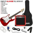 thumbnail image 7 of LyxPro Electric Guitar with 20W Amplifier for Beginners in Red, 7 of 7