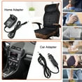 thumbnail image 6 of DODOING Back Massager Seat Car Home Chair Seat Shiatsu Back and Neck Massager Full Body Electric Vibration Heat Kneading Rolling Vibration with Heat, 6 of 8