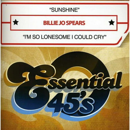 Sunshine / I'm So Lonesome I Could Cry (CD) (Billie Jo Spears The Best Of Billie Jo Spears)