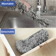 thumbnail image 4 of Microfiber Duster Soft Feather Dusting Brush Household Extendable Cleaning Tool, 4 of 5