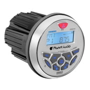 Planet Audio PGR35B Marine Boat Stereo Sound System – Bluetooth, No CD Player, USB Port, AUX-In, AM/FM Radio Receiver Head Unit, Hook Up To Speakers and Amplifier