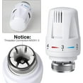 thumbnail image 4 of 4pcs Radiator Thermostatic Head,trv M30 X 1.5,radiator Thermostatic Valve,radiator, 4 of 5
