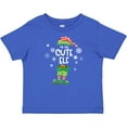 thumbnail image 3 of Inktastic Funny Christmas I'm the Cute Elf with Shoes and Hat Boys or Girls Baby T-Shirt, 3 of 5