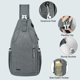 thumbnail image 3 of Mochila bandolera Voova Small gris 38x18x8 cm, 3 of 6