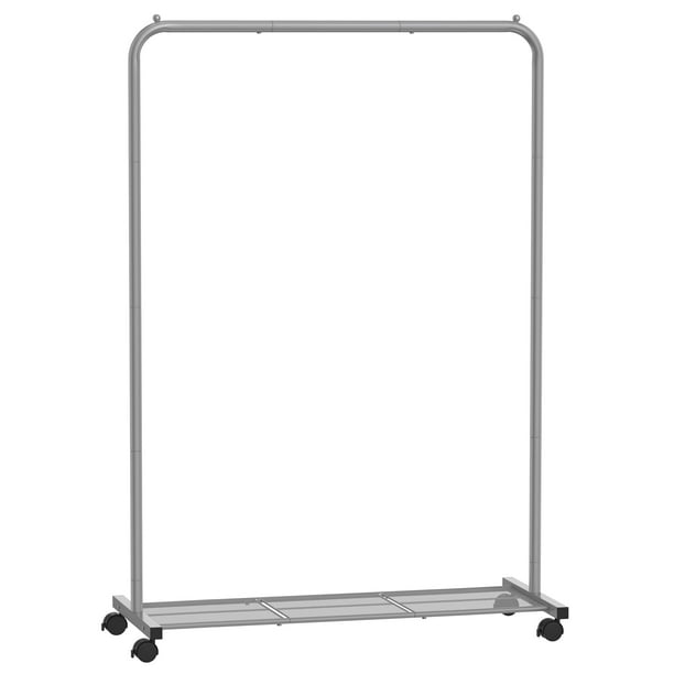 Perchero SONGMICS con Ruedas, Metal Gris UHSR025G01