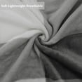 thumbnail image 6 of PiccoCasa Plaid Blanket Fuzzy Plush Blanket for Bed, Gray and White Twin/60"*78", 6 of 8