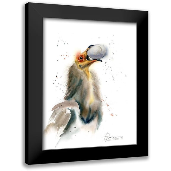 Shefranov, Olga 19x24 Black Modern Framed Museum Art Print Titled - Egg Thief