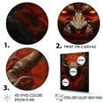 thumbnail image 3 of Designart "Fiery Flame Of Hindu Asura Demons" Hinduism Wall Art Prints, 3 of 7