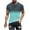 Sky Blue, variant on WAENQINLA Mens Gradient Muscle Shirts Causal Loose Short Sleeve Crewneck Tshirt Outdoor Athletic Workout Tees Tops for Hiking