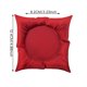 thumbnail image 3 of Posavasos con forma de almohada | Decoración de escritorio de plástico rojo | Protector reutilizable para vasos y tazas, 3 of 6