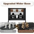 thumbnail image 3 of 48 Inch Heavy Duty Dog Crate with Wheels，Indestructible Escape-Proof Dog Cage for Large Dogs, Extra Large XL XXL Indestructible Dog Crate with Removable Tray., 3 of 7