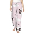 thumbnail image 2 of Lsque Cute Panda Print Women's Pajama Pants, Lounge Pant - Comfortable Home Wear,Elastic Waistband, Stylish Design-Medium, 2 of 9