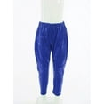 thumbnail image 3 of CHICTRY Kids Toddlers Boys Sequined Pants Teens Shiny Sequins Hip Hop Street Dance Costume Royal Blue 9-10, 3 of 7
