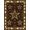 Brown Tan Cream, Pattern 3, variant on ODIKA Woodland Cabin Decor Pine Antler Design Star Accented Banded Edge Pet Friendly & Kids Safe Play for Playroom, Bedroom, Reading Nook