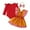 style-04 Red, variant on Kogui Christmas Baby Girl Outfit Baby Girl Fall Outfits Long Sleeve Romper and Overall Suspender Skirt Sets Girls Dress Clothes 0 3 Months (Red,0-3 Months)