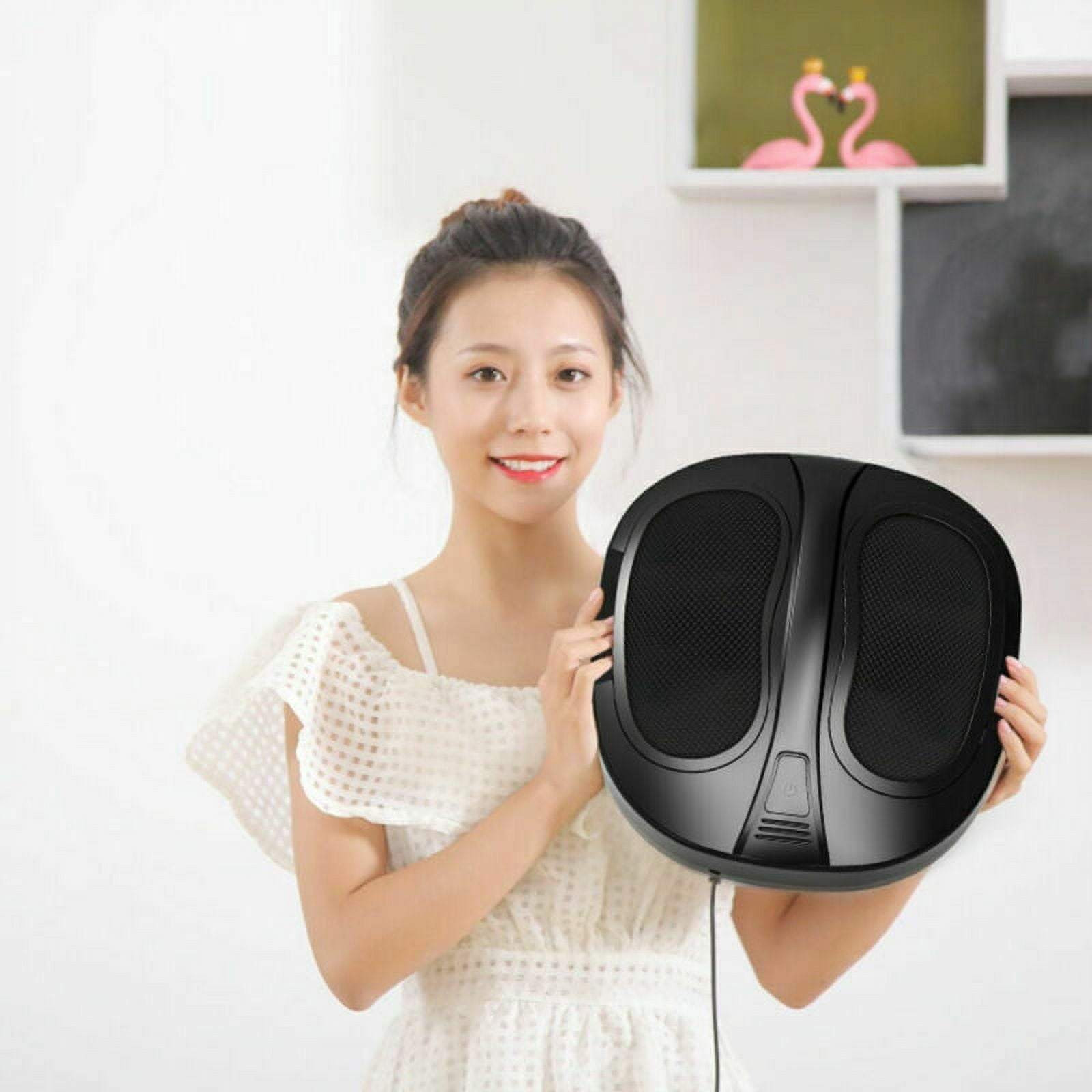 Power Legs Vibration Plate Foot Massager Platform Rotating