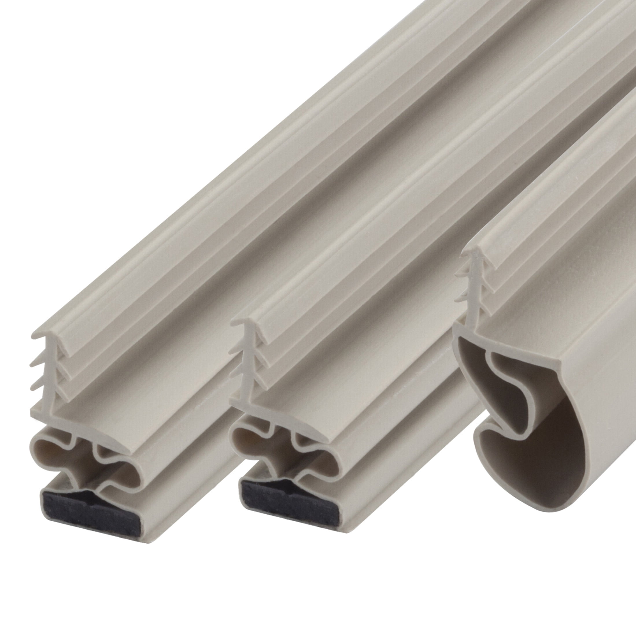 M-D Building Products 01610 Beige Vinyl with Magnetic Strip Top and Sides Door Seal Kit for Steel Doors