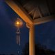 thumbnail image 1 of Solar Sun and Moon Wind Chimes, Outdoor Wind Chime with Cracked Glass Ball and S-Hook, Aluminum Tube Bells for Patio Home Decoration, Red Bronze, 1 of 5